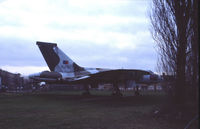 XJ782 - XJ 782 on display to the far left of the station hanger's at RAF Finningley, near a public access road the aircraft could be viewed from a public road through a fence,pictures  taken early 1982 by myself, this aircraft was later scrapped on site in 1983,! - by Glenn Reay