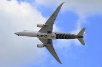 F-WWCF @ LFPB - Airbus A350-941, On display, Paris-Le Bourget (LFPB-LBG) Air show 2015 - by Yves-Q