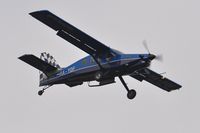 HA-YDF @ EGFH - Visiting SMG-92 on finals to land on Runway 10 after dropping a group of skydivers from Skydive Swansea. - by Roger Winser