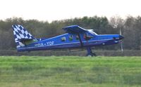 HA-YDF @ EGFH - Visiting SMG-92 departing Runway 04 with a lift of skydivers from Skydive Swansea. - by Roger Winser