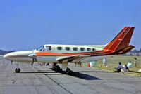 G-OFHJ - Cessna 441 Conquest II [441-0294] (Place and date unknown). From a slide. - by Ray Barber