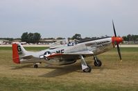 N4132A @ KOSH - North American P-51D - by Mark Pasqualino