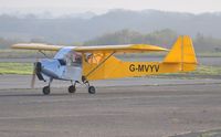 G-MVYV @ EGFH - Resident Snowbird. - by Roger Winser