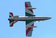 MM55053 @ LFSX - Italian Air Force Aermacchi MB-339PAN, Number 55 of Frecce Tricolori Aerobatic Team 2015, On display, Luxeuil-St Sauveur  Air Base 116 (LFSX) Open day 2015 - by Yves-Q