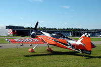 PH-SMX @ EHSE - Sukhoi Su-26MX parked at Breda (Seppe) airport. Usually flown by Frank van Houten. - by Van Propeller