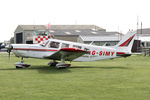 G-SIMY @ EGBR - Piper PA-32-300 Cherokee Six at The Real Aeroplane Club's Helicopter Fly-In, Breighton Airfield, September 20th 2015. - by Malcolm Clarke