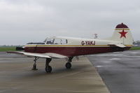 G-YAKJ @ EGSH - Parked at Norwich. - by Graham Reeve