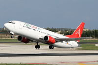 EC-MFS @ LMML - B737-400 EC-MFS Alba Star - by Raymond Zammit