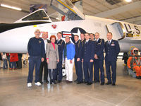 59-0010 @ MCC - Dedication of the aircraft (59-0010) at the Aerospace Museum of California (2007) after receiving a full restoration to display status at the facility. Shown are some of the Sacramento State University students (AFROTC), among many others involved. - by Christopher Carey