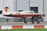 G-YAKJ @ EGSH - Nice visitor. - by keithnewsome
