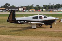 N5254T @ KOSH - Mooney M20J