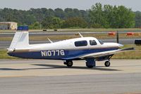 N1077G @ KPDK - Mooney M.20J-AT [24-1692-14] Atlanta-Dekalb Peachtree~N 22/04/2010 - by Ray Barber