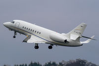 F-HLPN @ EDDR - Falcon 2000EX, - by Jerzy Maciaszek