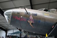 F-AZDX @ LFFQ - Boeing B-17G Flying Fortress Pink Lady, La Ferté-Alais airfield (LFFQ) Air show 2015 - by Yves-Q