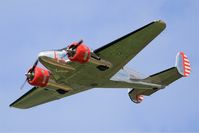 N21FS @ LFFQ - Beech 3NM, On display, La Ferté-Alais (LFFQ) Air show 2015 - by Yves-Q