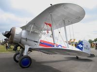 G-GLAD @ LFFQ - Gloster Gladiator II, Static display, La Ferté-Alais (LFFQ) Air show 2015 - by Yves-Q