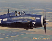N68843 - KEN FAVA'S FM WILDCAT, TRACY AIRPORT TRACY CA. IN THE 1970'S - by JIM CAPARELLI