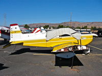 N9953U @ KRHV - Locally-based 1978 Grumman American AA-1C parked at its tie down at Reid Hillview Airport, San Jose, CA. It seems to be missing a few parts... - by Chris Leipelt