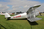 G-AHBM @ EGBR - De Havilland DH-87B Hornet Moth at The Real Aeroplane Club's Helicopter Fly-In, Breighton Airfield, September 20th 2015. - by Malcolm Clarke