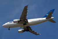 C-GTSK @ EGLL - Airbus A310-304 [541] (Air Transat) Home~G 24/07/2010. On approach 27R.