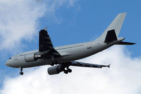F-HBOS @ EGLL - Airbus A310-325 [674] (Blue Line) Home~G 21/07/2010. On approach 27R. - by Ray Barber