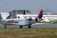 F-GRZL @ LFRB - Canadair Regional Jet CRJ-701, Ready to departure after push back, Brest-Bretagne Airport (LFRB-BES) - by Yves-Q