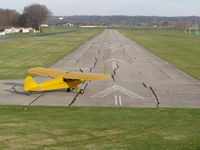 N2075M @ I73 - Piper J3C Cub Position and Hold - by Christian Maurer