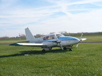 N8628Y @ I73 - Piper Aztec Air Survey - by Christian Maurer