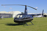 G-MAXD @ X5FB - Robinson R44 Raven I, Fishburn Airfield, September 19th 2015. - by Malcolm Clarke