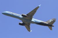 F-HTAG @ LFPG - Boeing 757-256 Take off rwy 27L, Paris-Roissy Charles De Gaulle airport (LFPG-CDG) - by Yves-Q