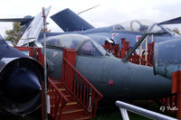 XV867 @ EGPE - Cockpit on external display, at the Highland Aviation Museum located at Inverness airport EGPE Scotland. - by Clive Pattle