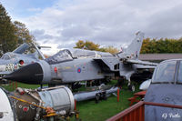 ZA362 @ EGPE - On external display, coded AJ-F in RAF 617 Sqn colours, at the Highland Aviation Museum located at Inverness airport EGPE Scotland. - by Clive Pattle