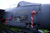 ZA362 @ EGPE - Close up detail - On external display, coded AJ-F in RAF 617 Sqn colours, at the Highland Aviation Museum located at Inverness airport EGPE Scotland. - by Clive Pattle