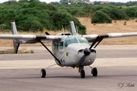 EC-IXR @ LESL - Civil Air Patrol Super Skymaster parked at San Luis aerodrome, Menorca, Spain - LESL - by Clive Pattle