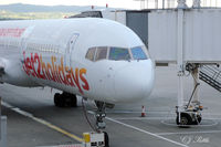 G-LSAL @ EGPF - At the gate at Glasgow International EGPF prior to its flight to Mahon LEMH - by Clive Pattle