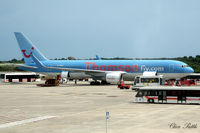 G-OBYG @ LEMH - Pictured in the sun on the ramp at Mahon, Menorca - LEMH - by Clive Pattle