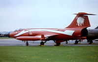 104805 @ EGUN - Lockheed CF-104 Starfighter [683A-1105] (Royal Canadian Air Force) RAF Mildenhall~G 28/05/1983. From a slide.