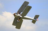 F-AZCN @ LFFQ - Royal Aircraft Factory SE-5A Replica, On display, La Ferté-Alais Airfield (LFFQ) Air show 2015 - by Yves-Q