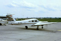 OE-FAC @ LOAV - Piper PA-44-180T Turbo Seminole [44-8107044] Bad Voslau~OE 04/05/1983. From a slide. - by Ray Barber