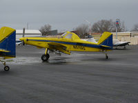 N5119G @ EDU - Farm-Air 1997 Air Tractor AT-502B @ University airport, Davis, CA during rice seeding season