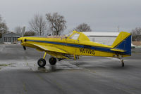 N5119G @ EDU - Farm-Air 1997 Air Tractor AT-502B @ University airport, Davis, CA taking a break during rice seeding season