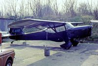 G-AIGT @ EGKB - Auster J/1N Alpha [2176] Biggin Hill~G 16/05/1976. From a slide. - by Ray Barber