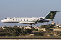 HZ-MF4 @ LMML - Runway 31 - by Roberto Cassar
