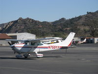 N759YX @ SZP - 1978 Cessna 182Q SKYLANE, Continental O-470-U 230 Hp, on transient line - by Doug Robertson