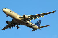 B-6528 @ EGLL - Airbus A330-223 [1202] (China Southern Airlines) Home~G 15/01/2013. On approach 27R. Skyteam colours.