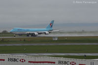 HL7623 @ CYVR - Take-off, south runway. - by Remi Farvacque
