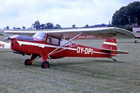 OY-DPI @ EGTH - Auster J/1 Autocrat [2129] Old Warden~G 13/07/1980. From a slide. - by Ray Barber