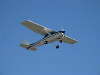 N704UT @ SZP - 1976 Cessna 150M, Continental O-200 100 Hp, takeoff climb Rwy 22 - by Doug Robertson