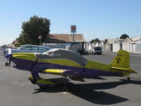 N21PE @ SZP - 2010 Mortenson VAN's RV-4, Lycoming O-320 160 Hp, FELIX the CAT logo on tail - by Doug Robertson