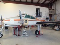 N310J @ ELP - 310J in Annual at Randal's place in El Paso - by JJ to the E